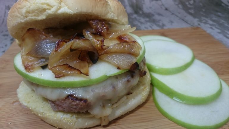 West Virginia Apple Turkey Burger - Average Guy Gourmet